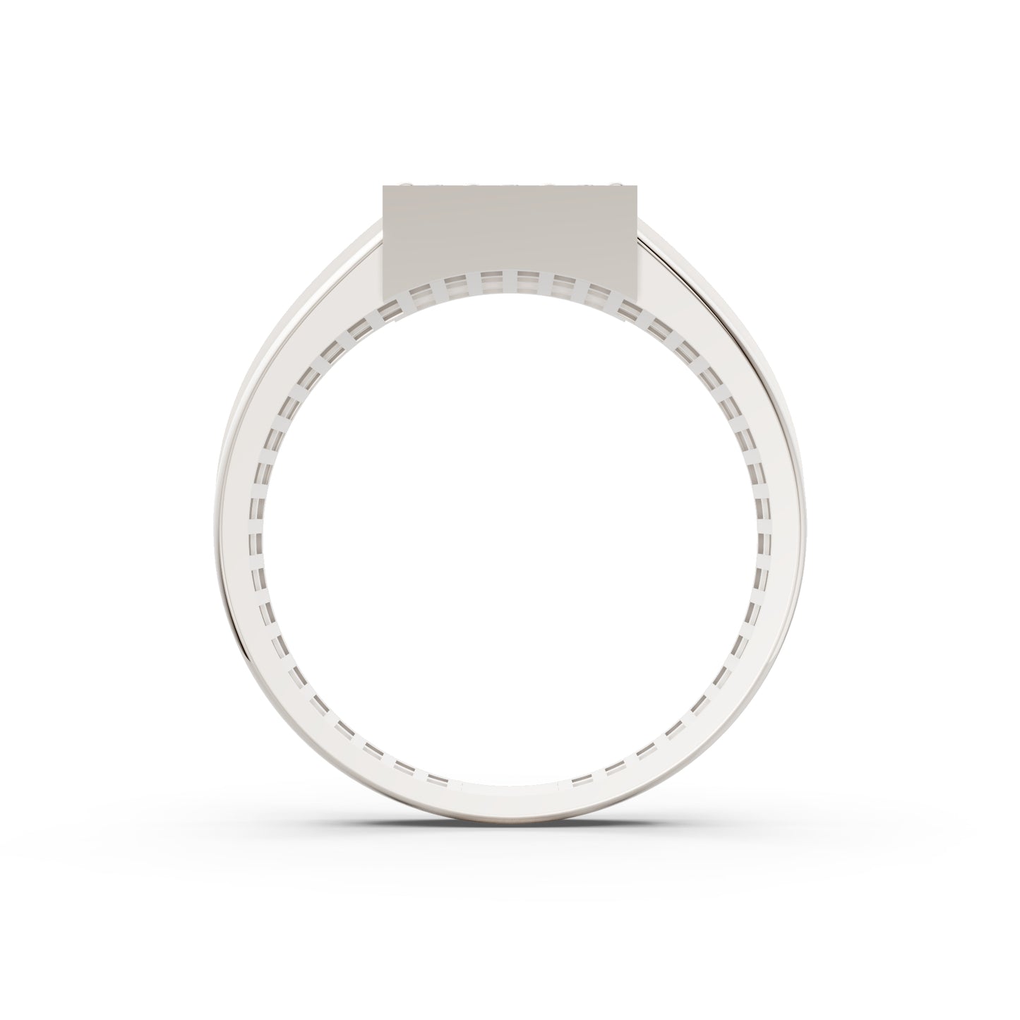 The Square Frame Cluster Ring