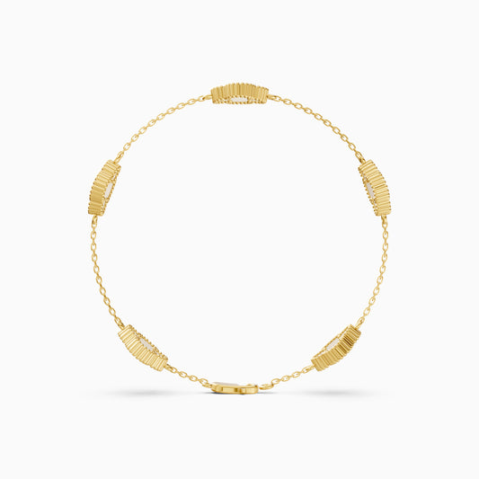 The Beaded Edge Onyx Blossom Bracelet