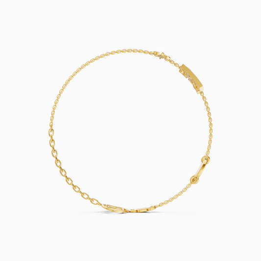 The Icon-Inspired Diamond Accent Bracelet