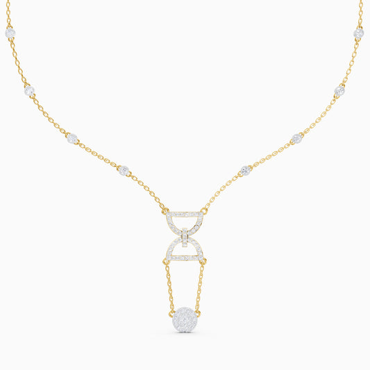 The Round-Cut Infinite Hourglass Drop