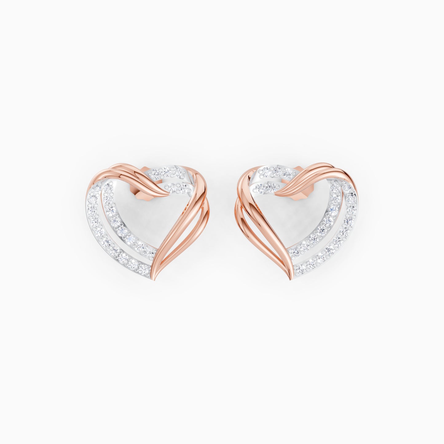 Infinite Heart Studs