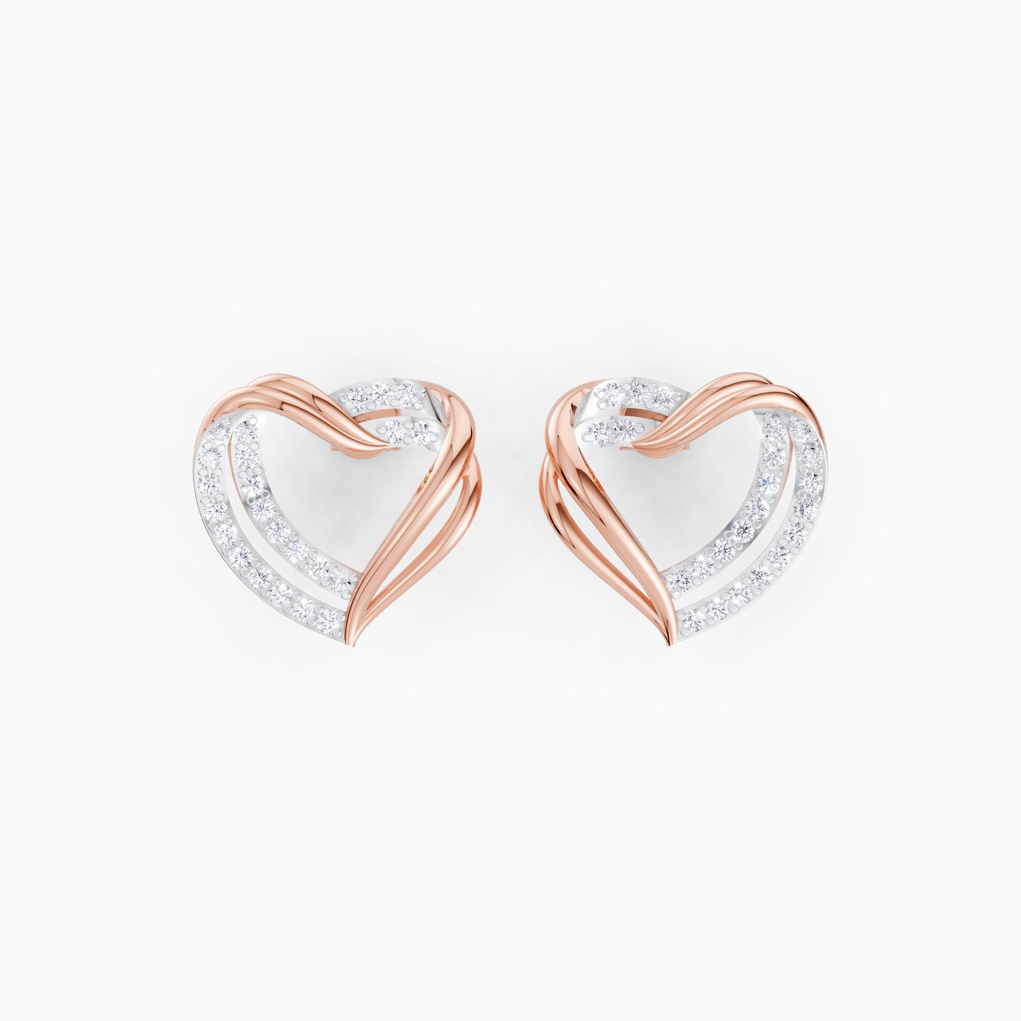 Infinite Heart Studs