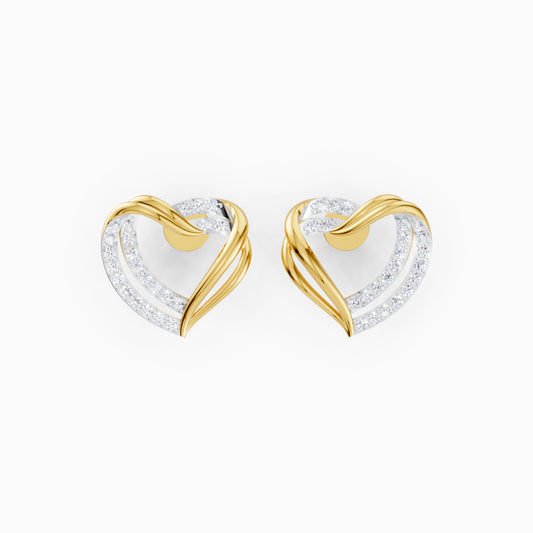 Infinite Heart Studs