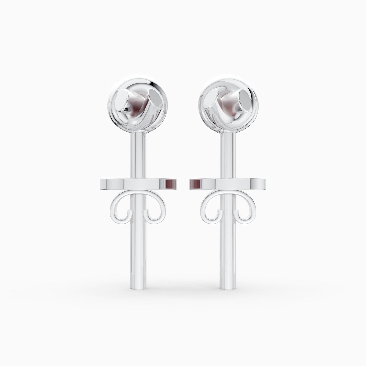 The Lotus Knot Earrings