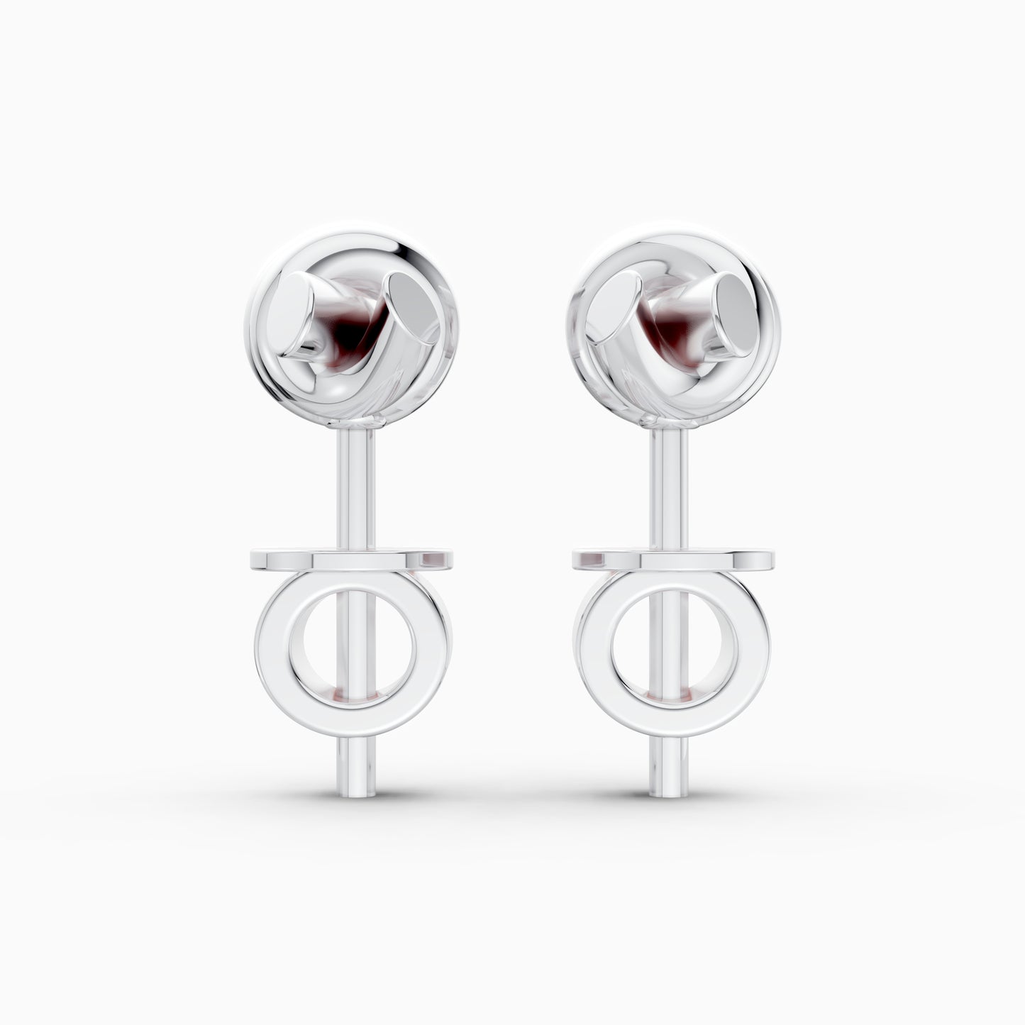 The Lotus Knot Earrings