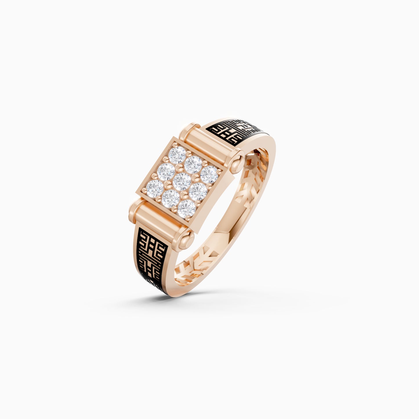 The Cylinder Accent Round-Cut Band