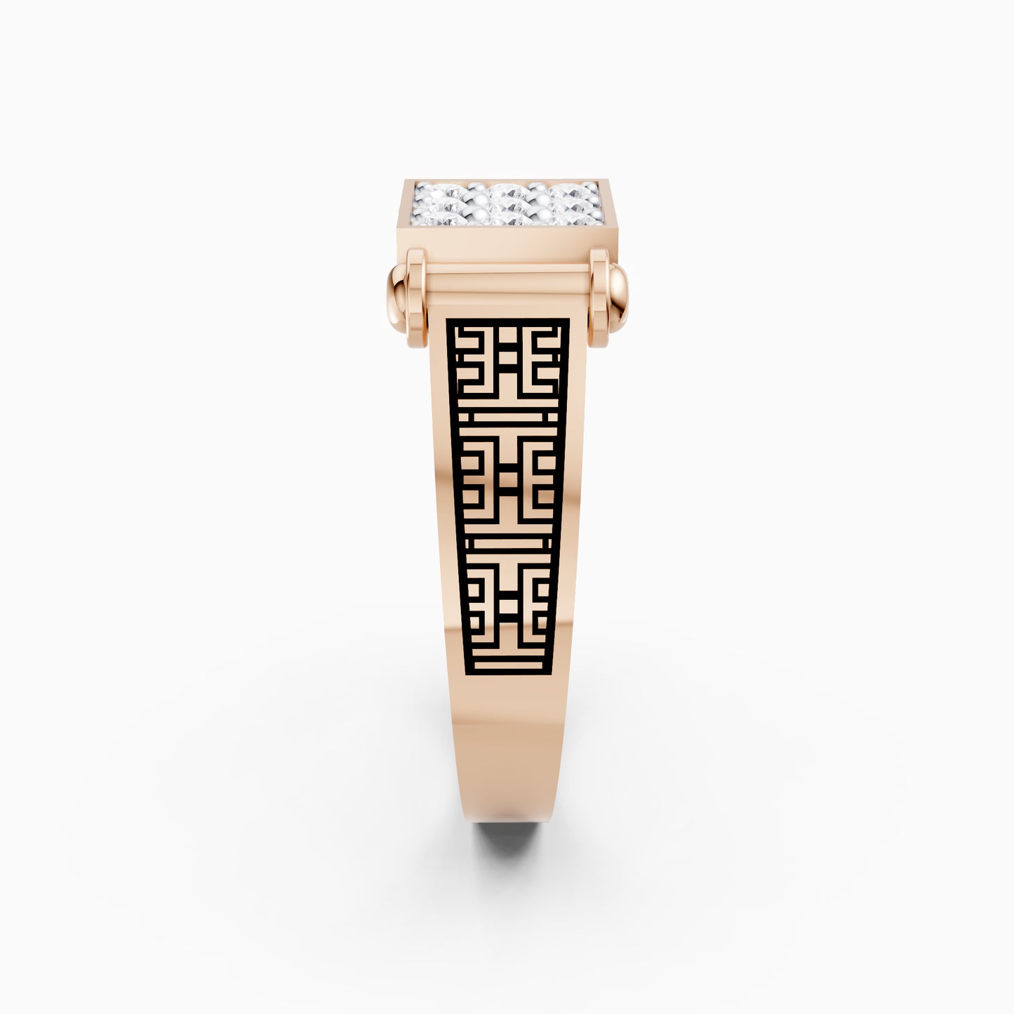 The Cylinder Accent Round-Cut Band