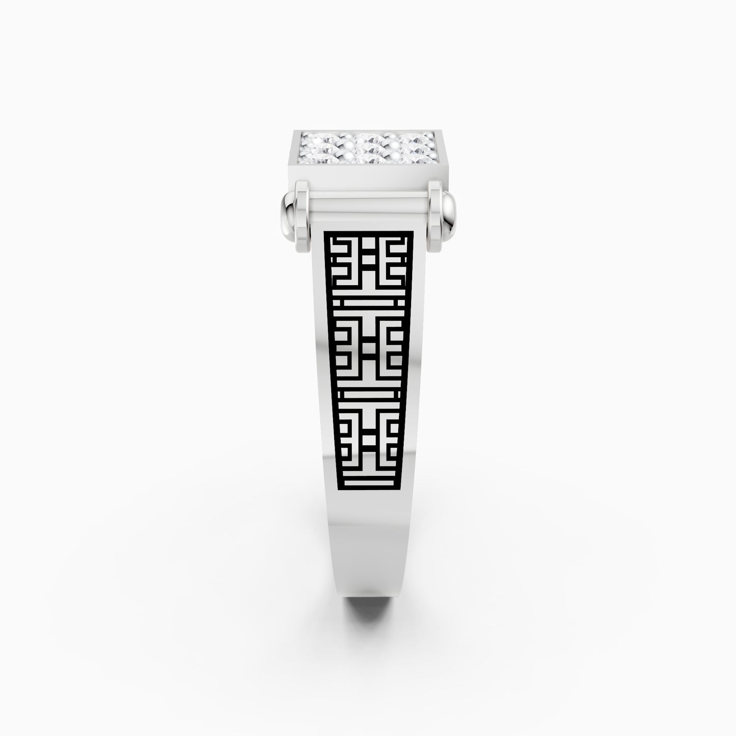 The Cylinder Accent Round-Cut Band