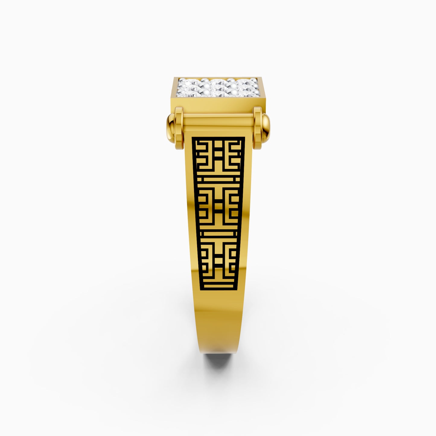 The Cylinder Accent Round-Cut Band