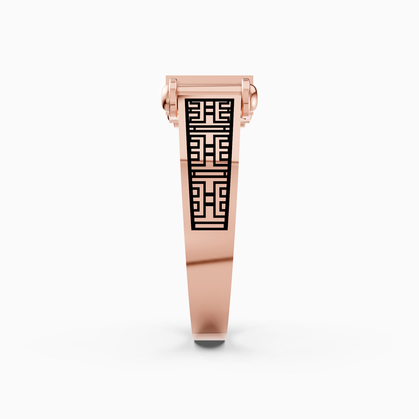 The Cylinder Accent Round-Cut Band