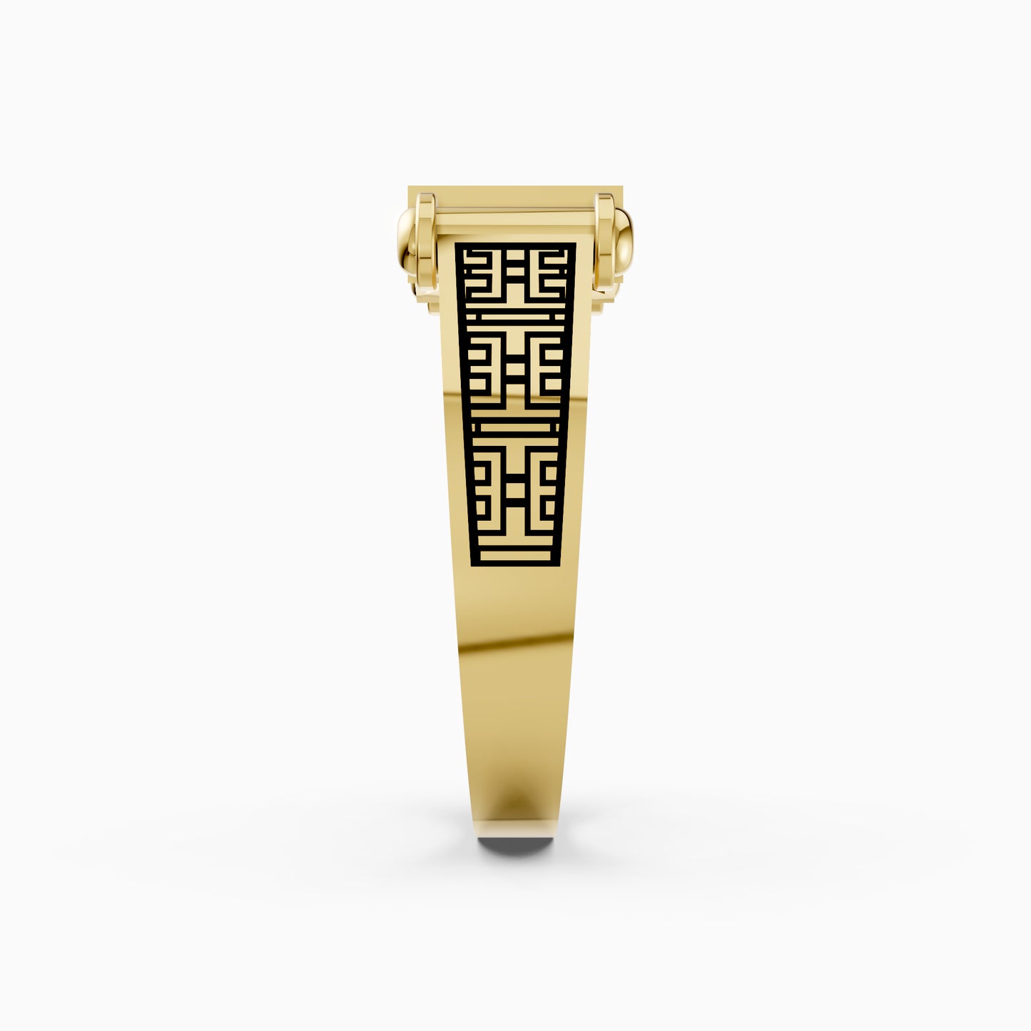 The Cylinder Accent Round-Cut Band
