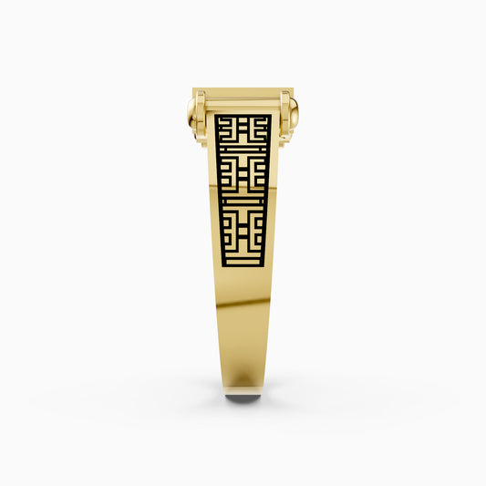 The Cylinder Accent Round-Cut Band