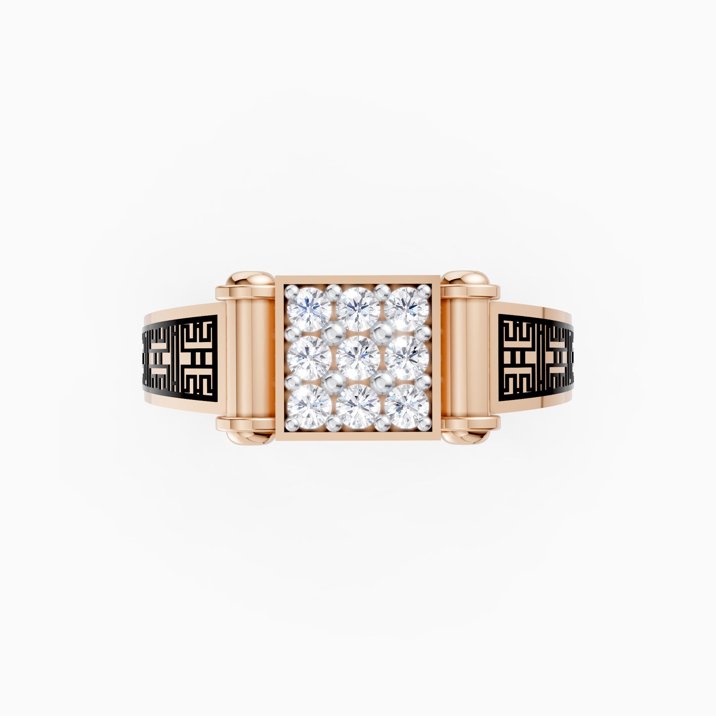 The Cylinder Accent Round-Cut Band