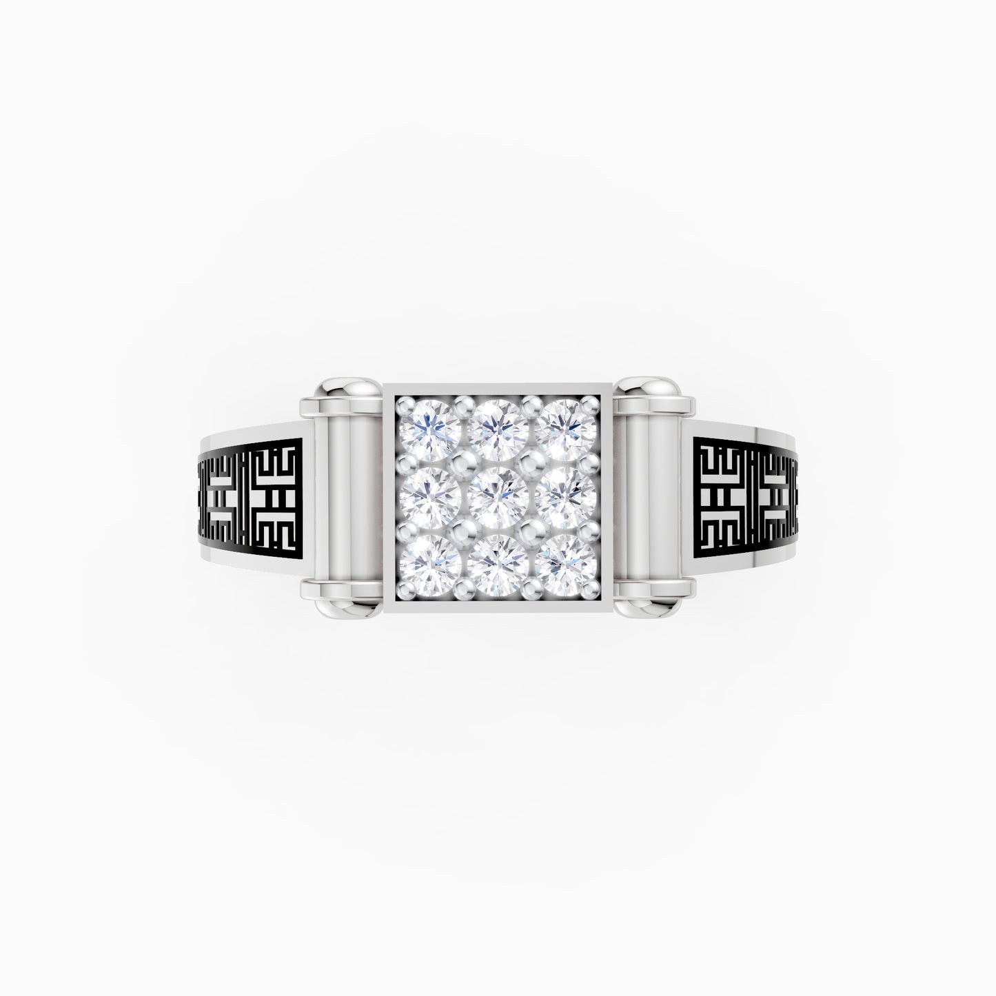 The Cylinder Accent Round-Cut Band