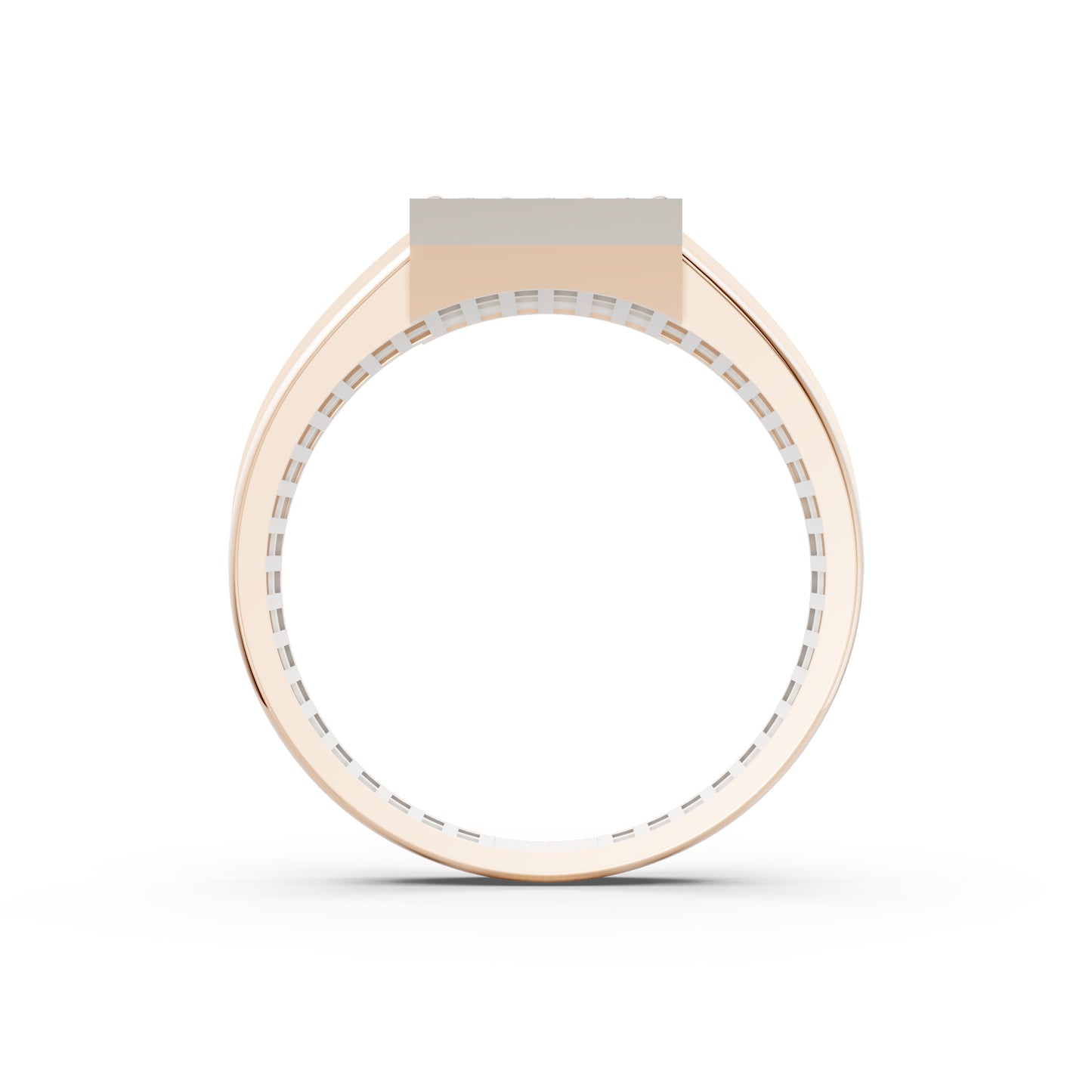 The Square Frame Cluster Ring