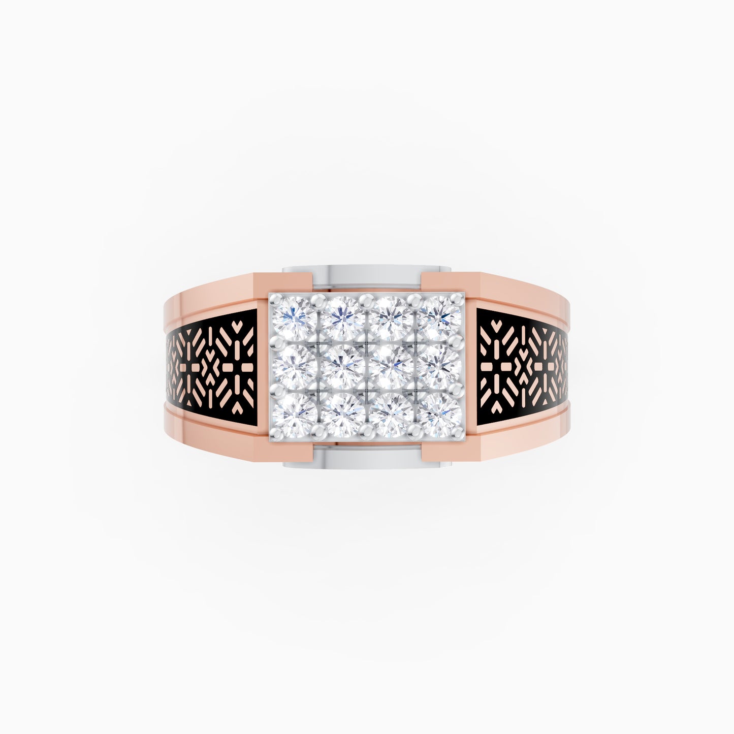 The CNC Patterned Square Cluster Band