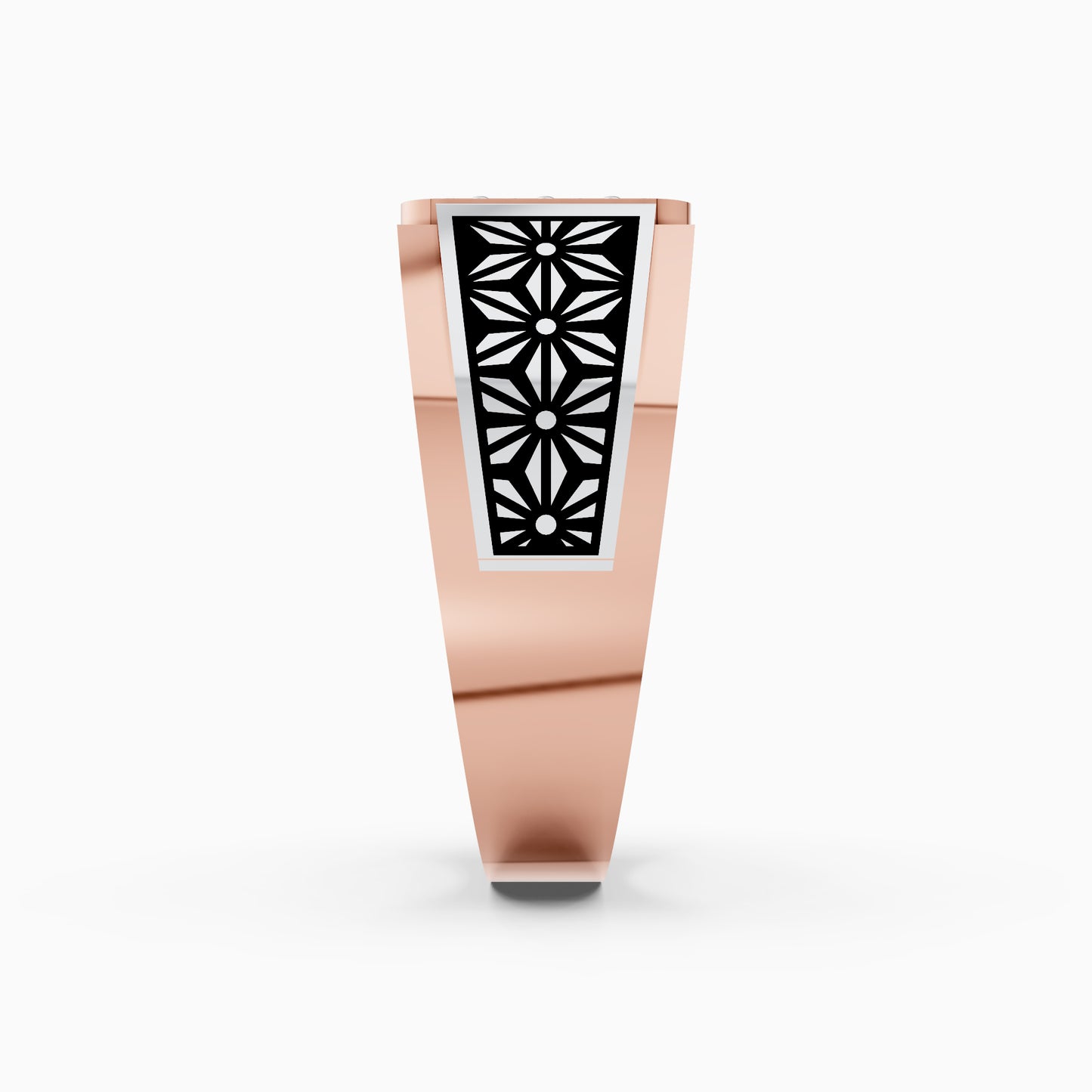 The Floral Pattern Square Cluster Band