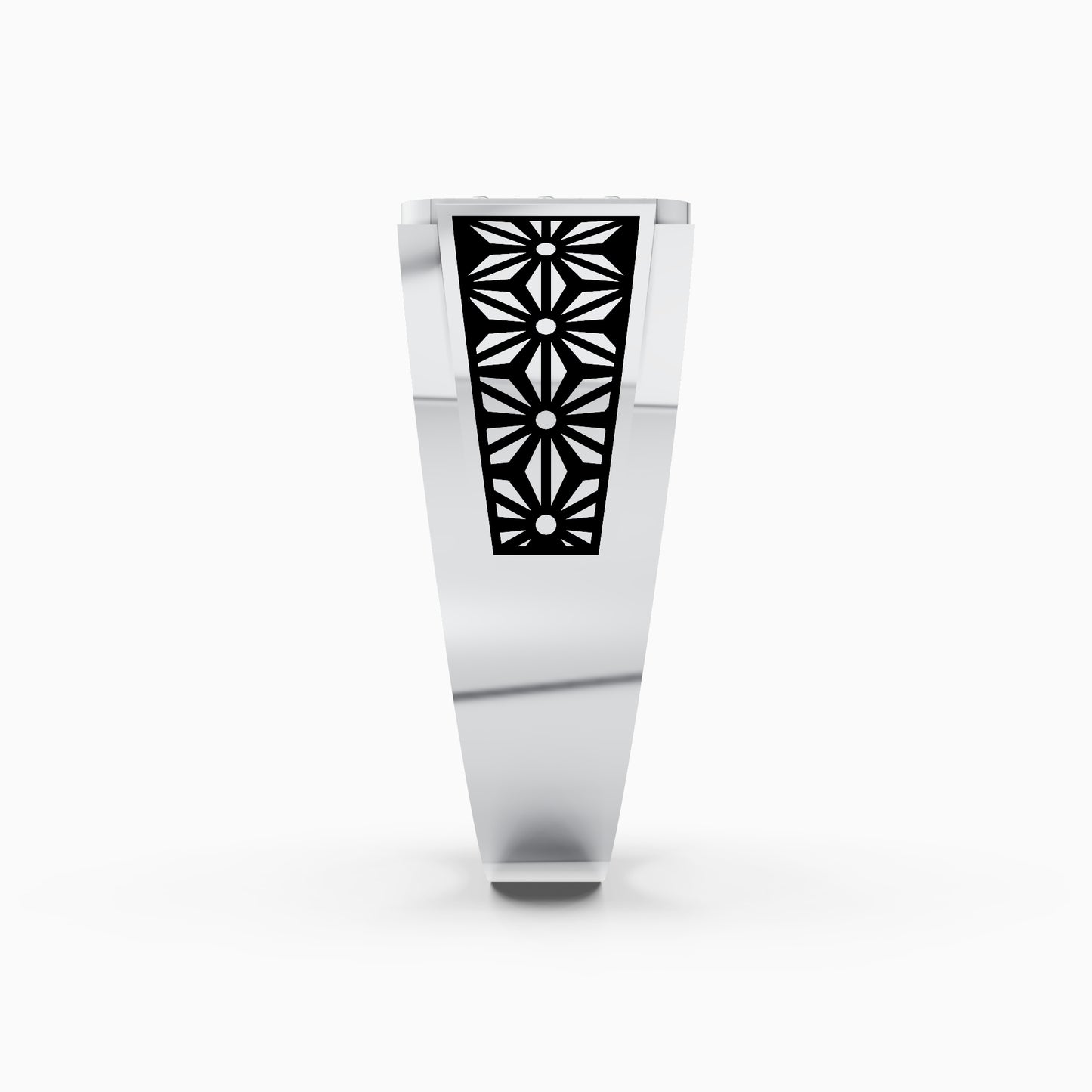 The Floral Pattern Square Cluster Band