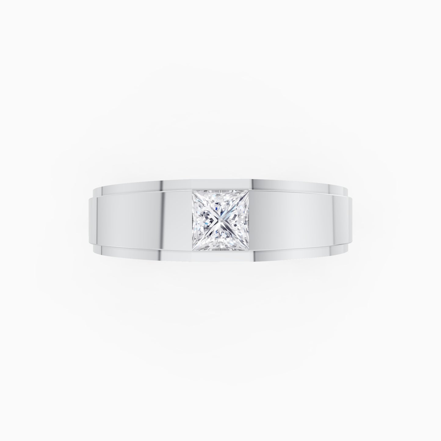 The Tailored Princess Diamond Statement Band
