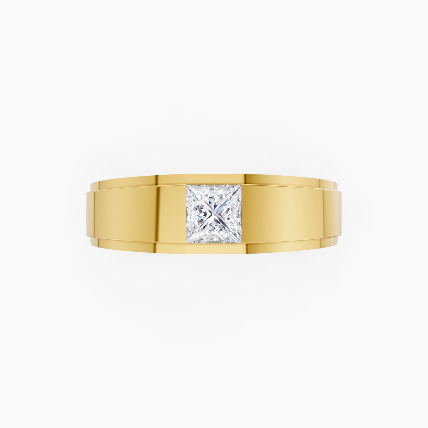 The Tailored Princess Diamond Statement Band