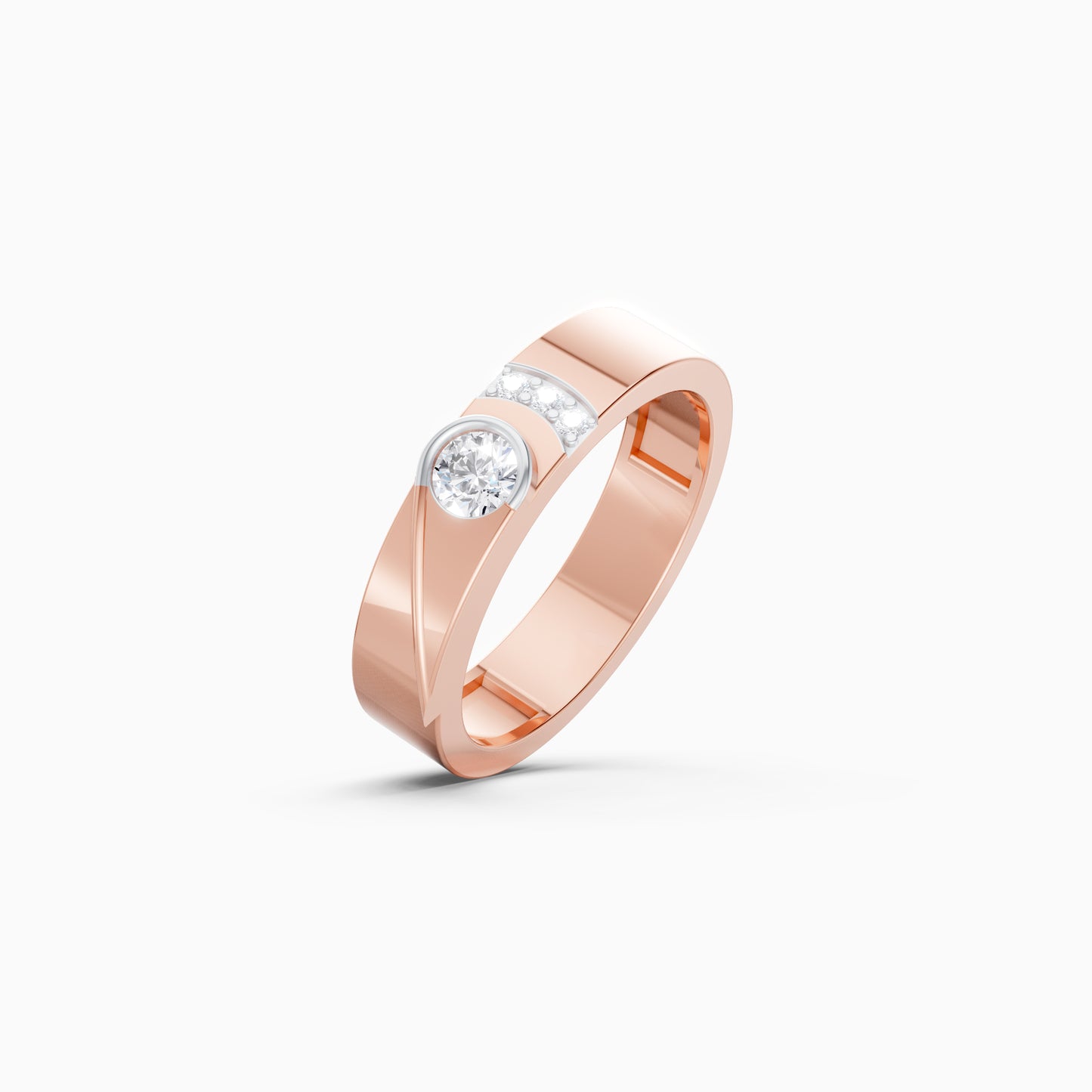 The Modern Round-Cut Vortex Ring