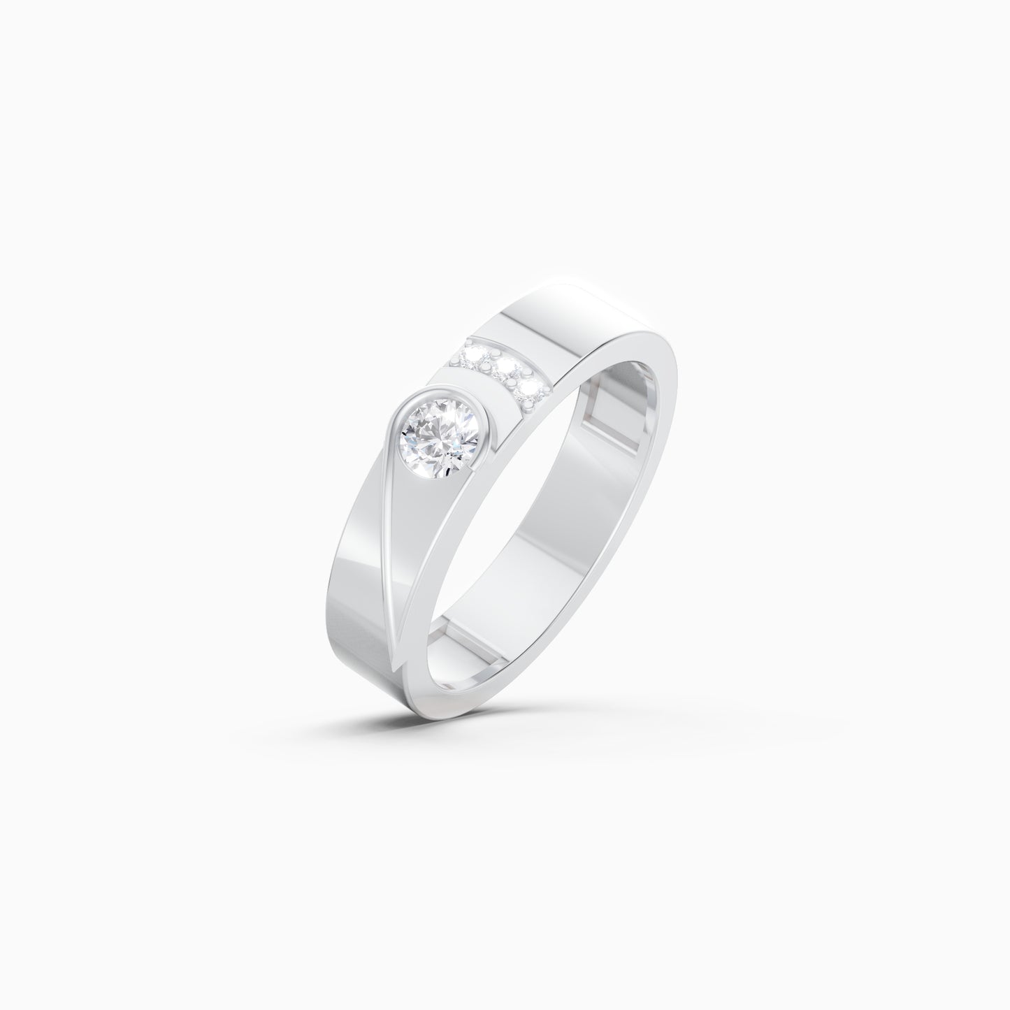 The Modern Round-Cut Vortex Ring