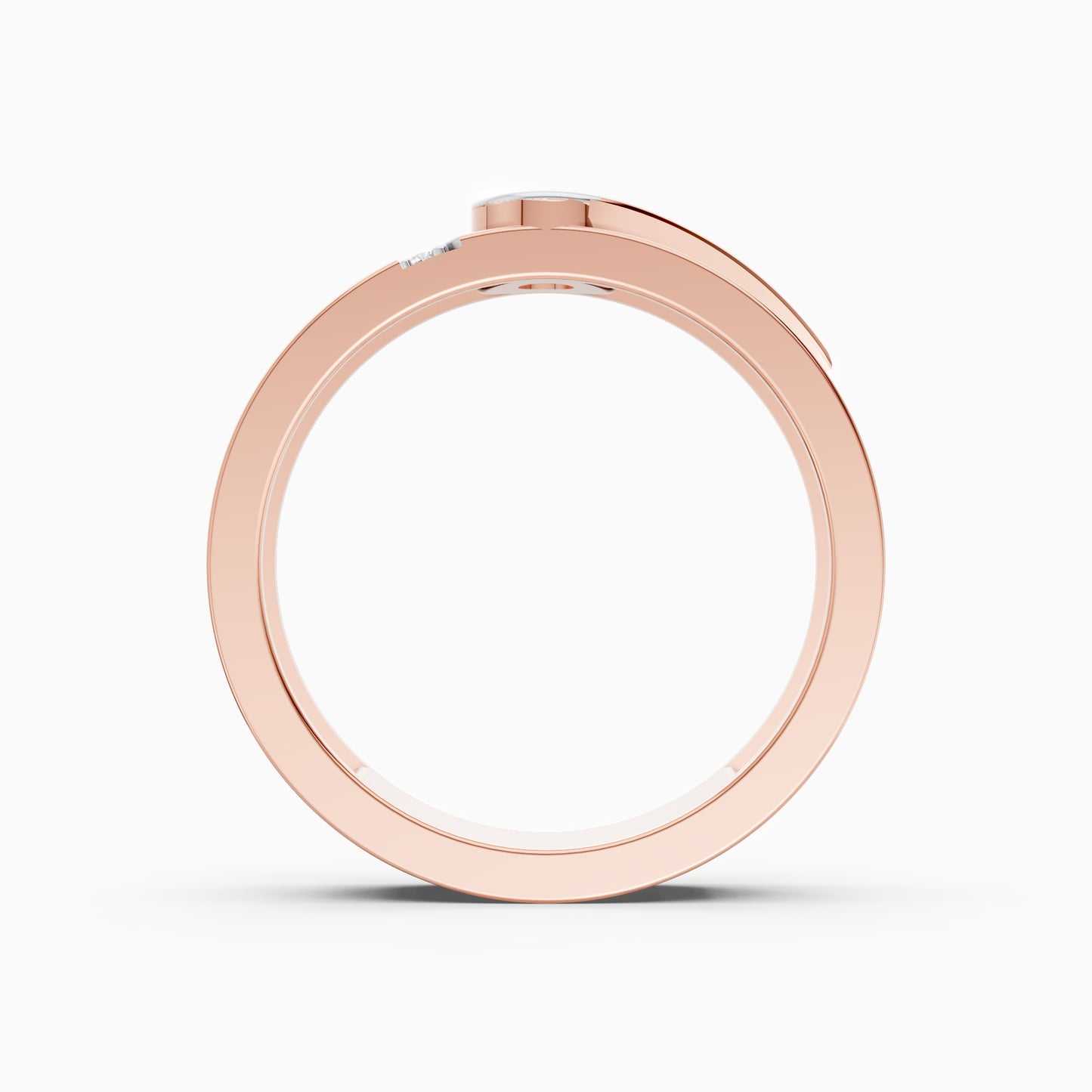 The Modern Round-Cut Vortex Ring
