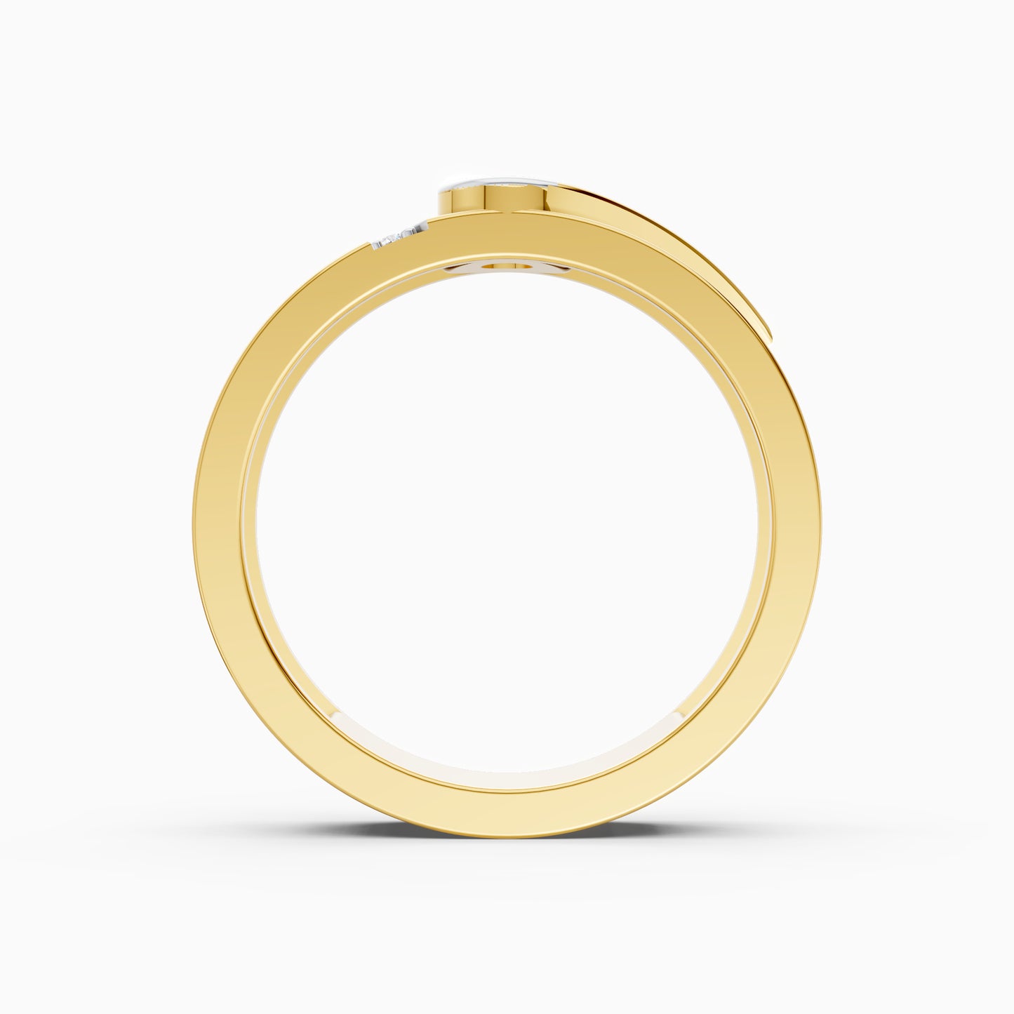 The Modern Round-Cut Vortex Ring