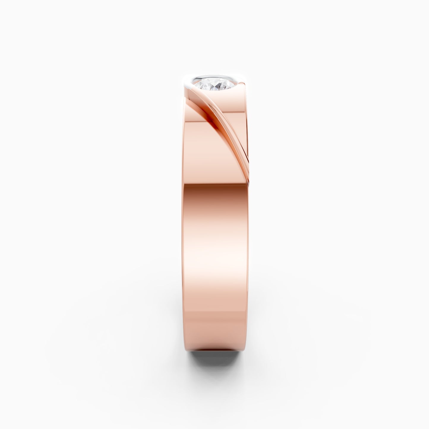 The Modern Round-Cut Vortex Ring