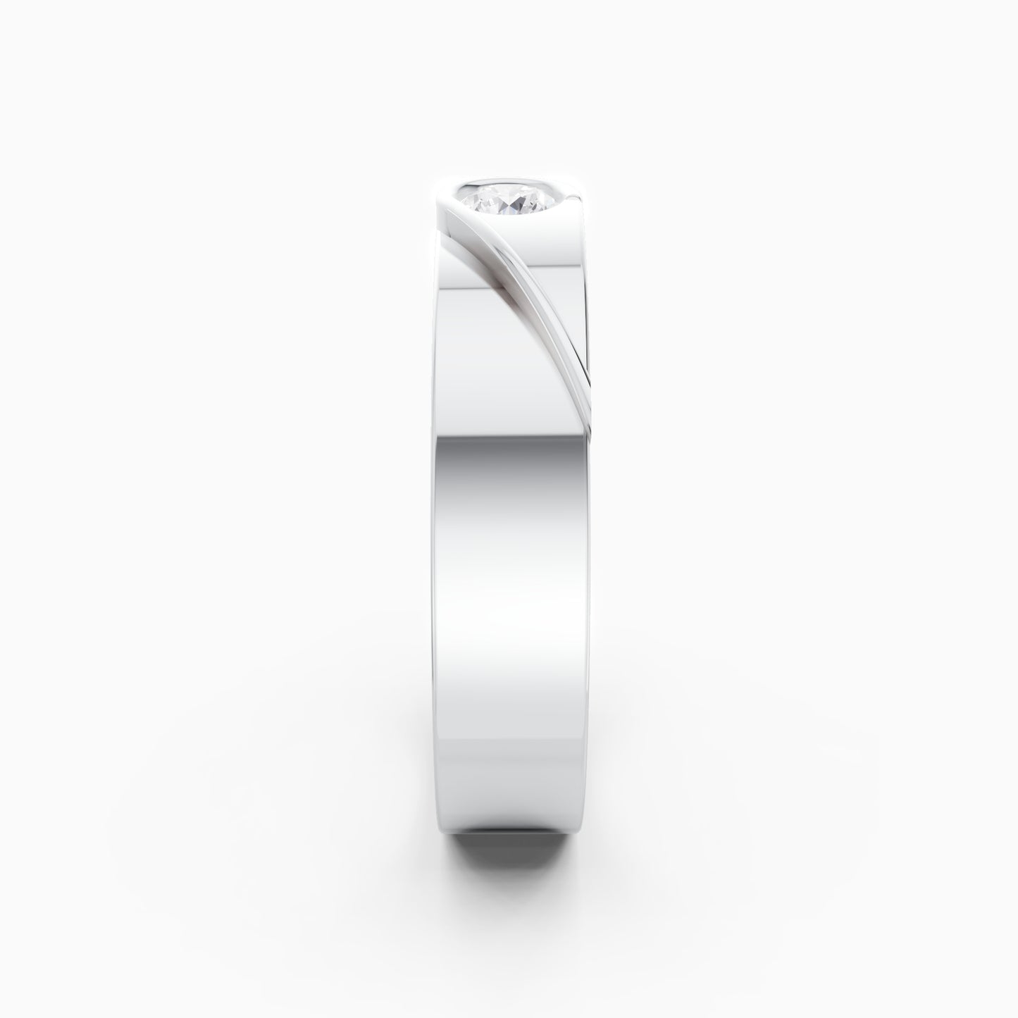 The Modern Round-Cut Vortex Ring