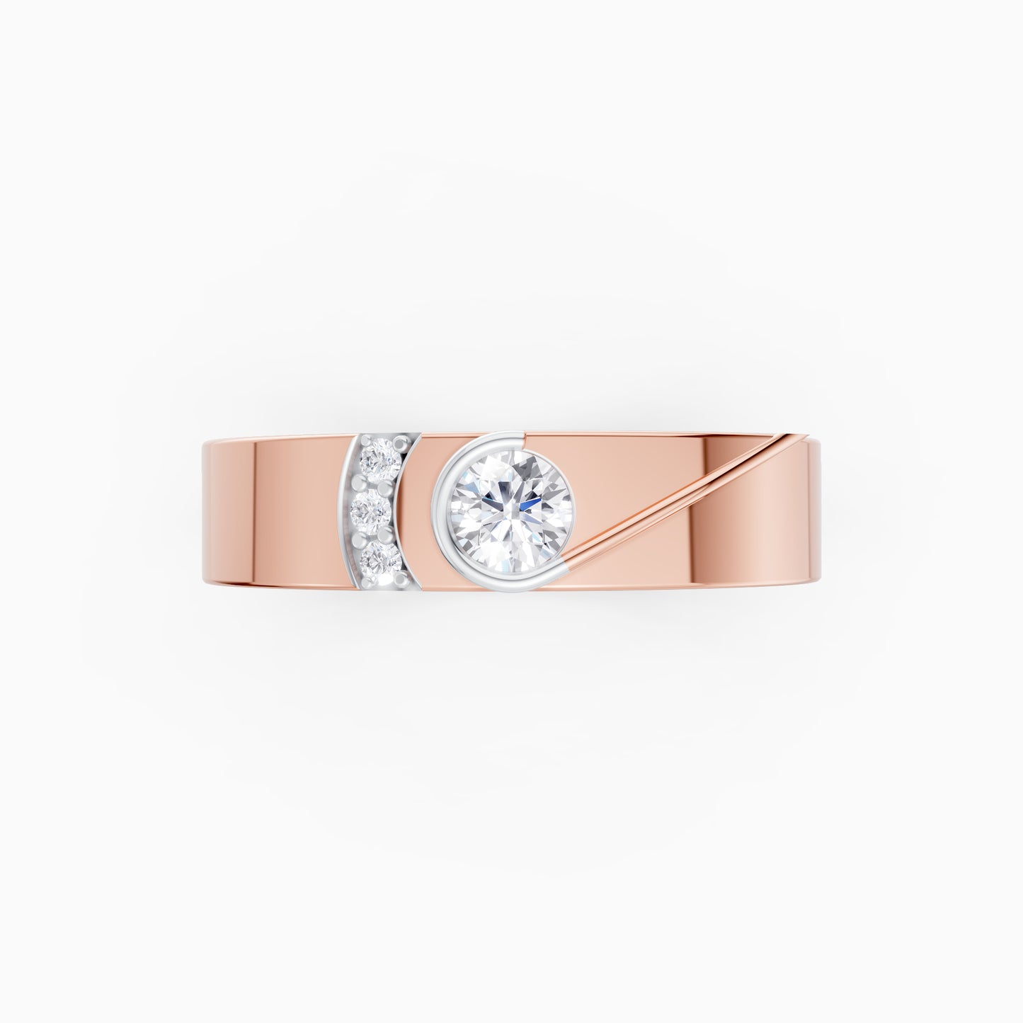 The Modern Round-Cut Vortex Ring