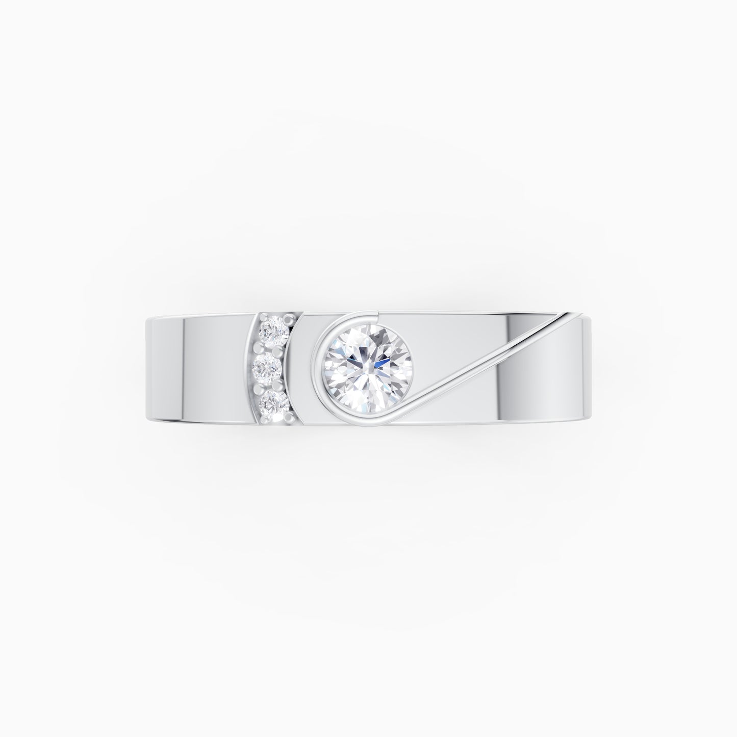 The Modern Round-Cut Vortex Ring