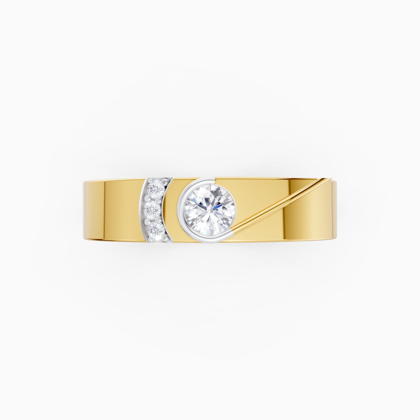 The Modern Round-Cut Vortex Ring