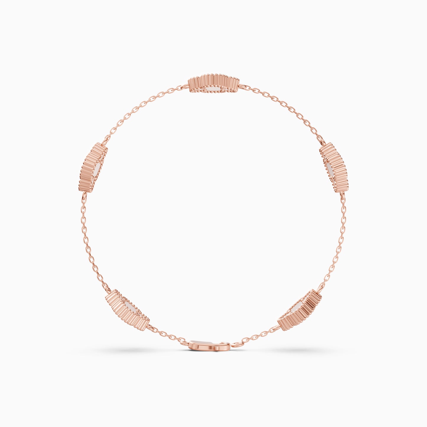 The Beaded Edge Onyx Blossom Bracelet