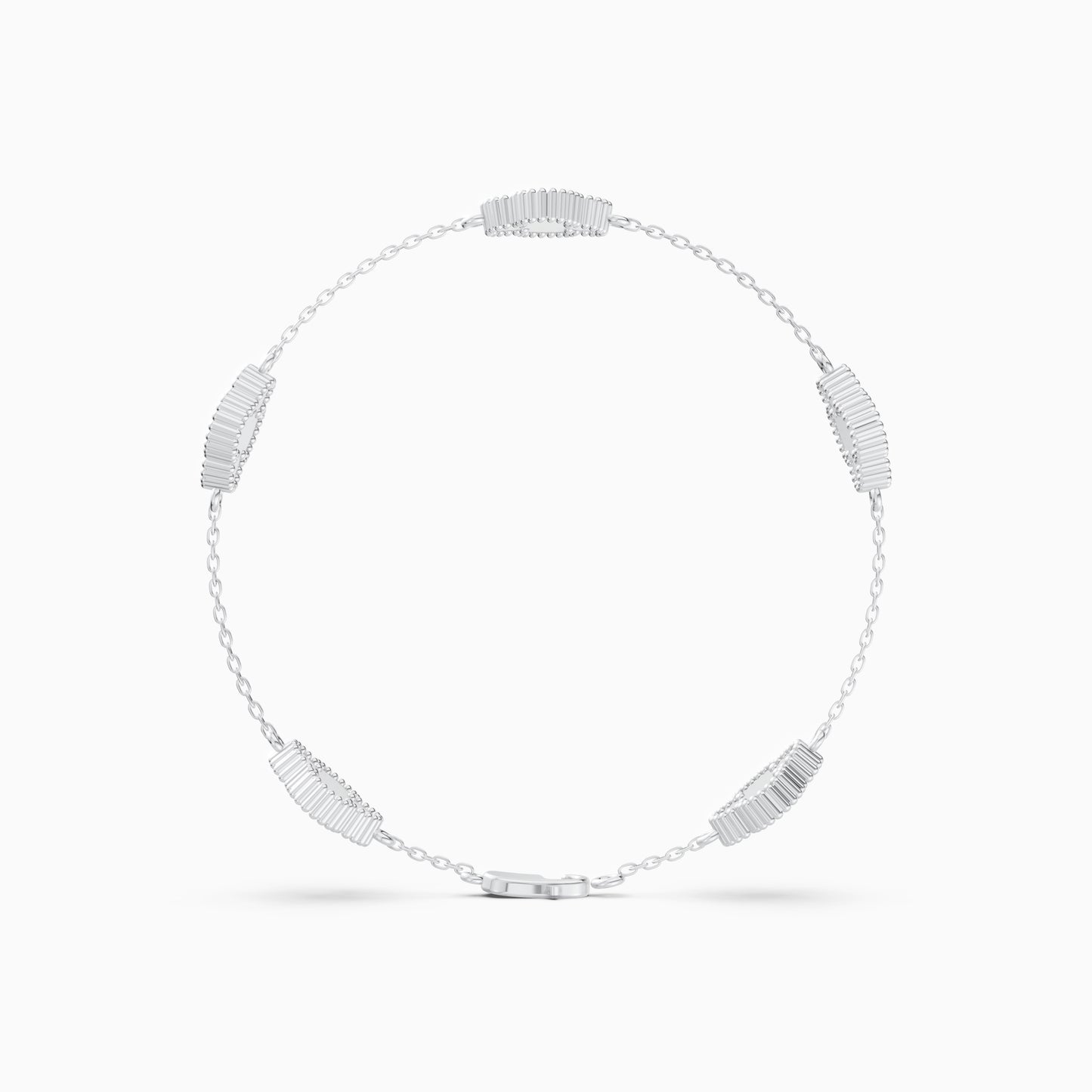 The Beaded Edge Onyx Blossom Bracelet