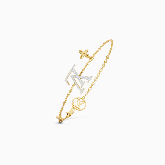 The Icon-Inspired Diamond Accent Bracelet