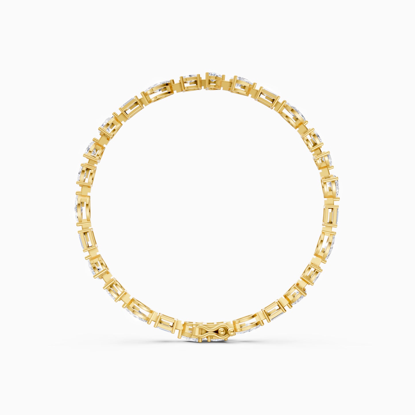 The Rhythmic Five-Shape Diamond Link