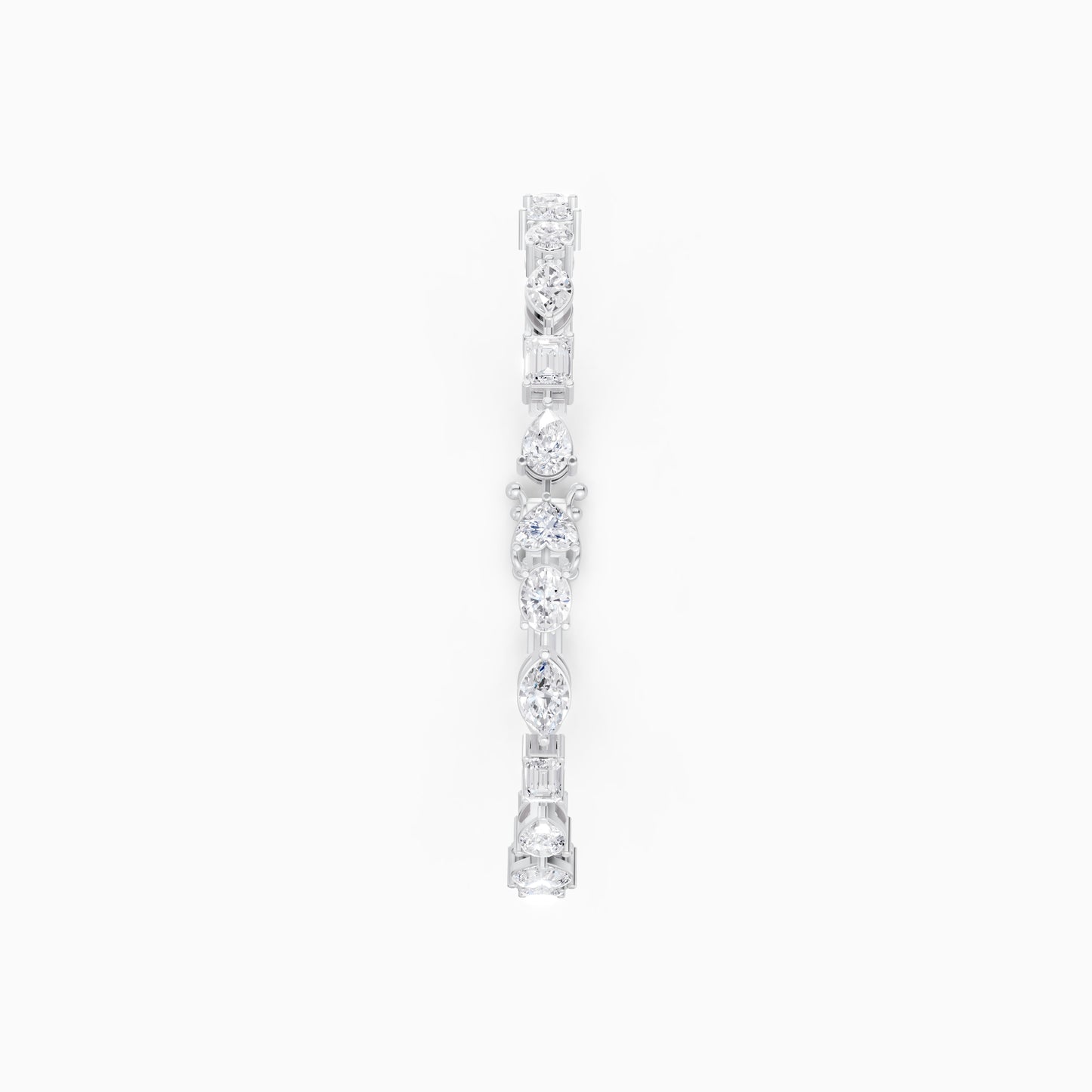The Rhythmic Five-Shape Diamond Link