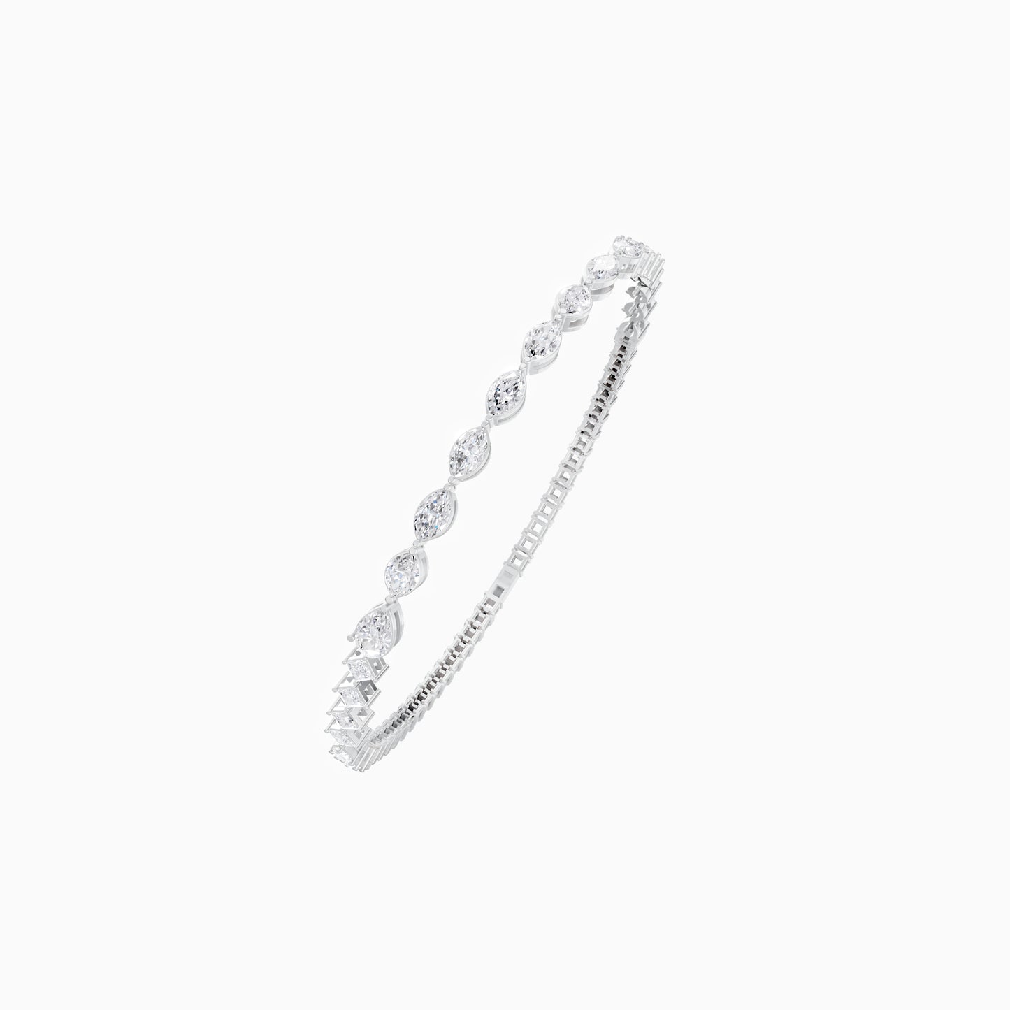 The Architectural Mixed-Shape Diamond Link