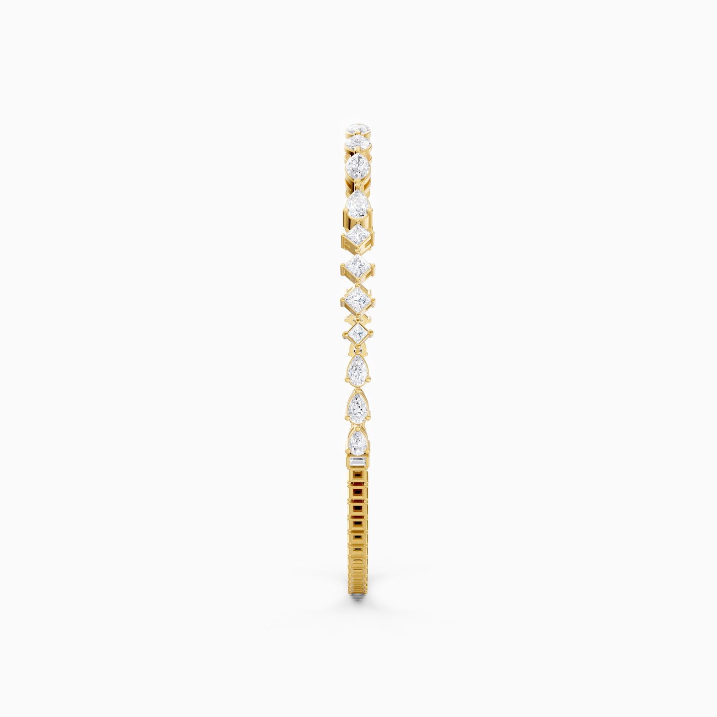 The Architectural Mixed-Shape Diamond Link