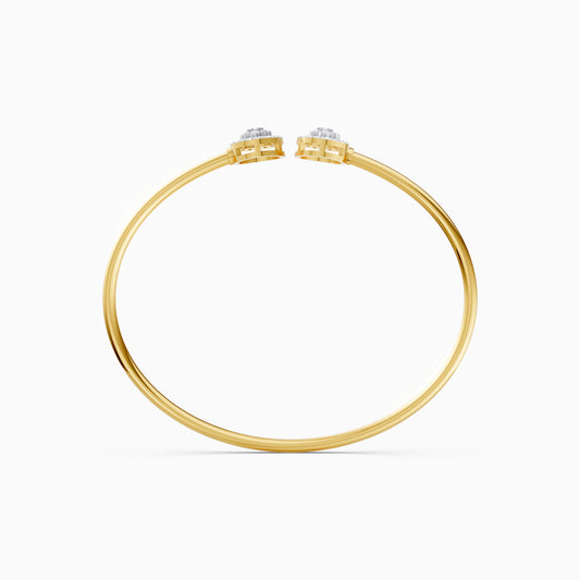 The Geometric Double Circle Wire Kada
