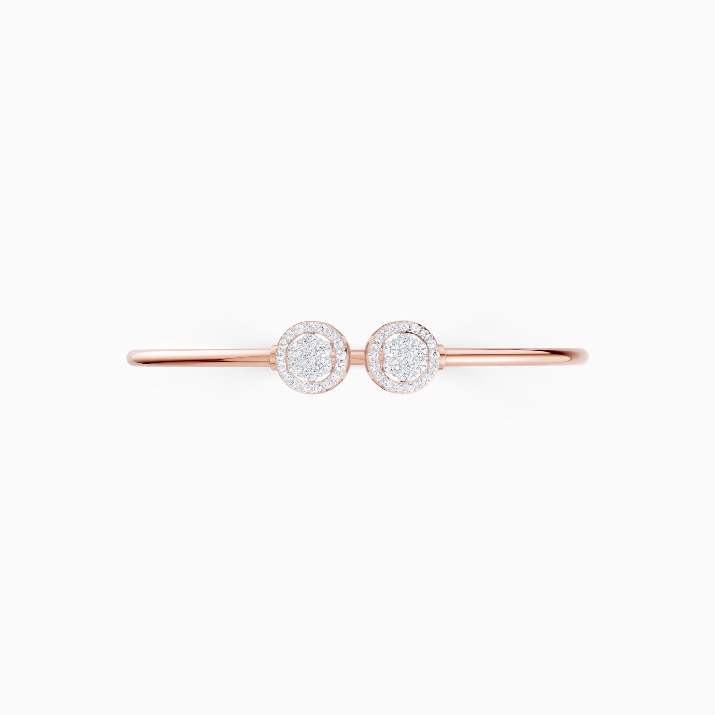 The Geometric Double Circle Wire Kada