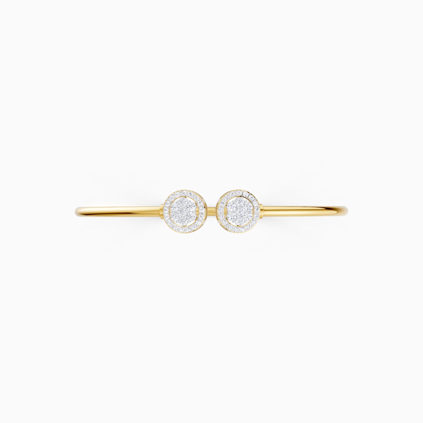 The Geometric Double Circle Wire Kada