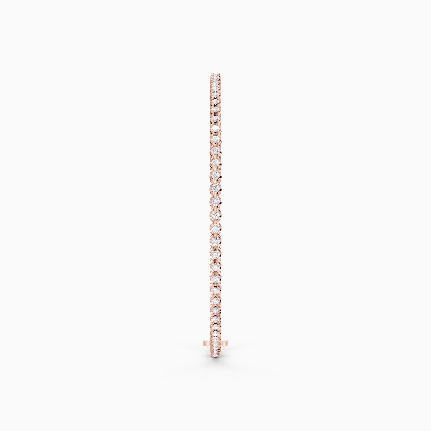 The Flower-Setting Round Eternity Bracelet