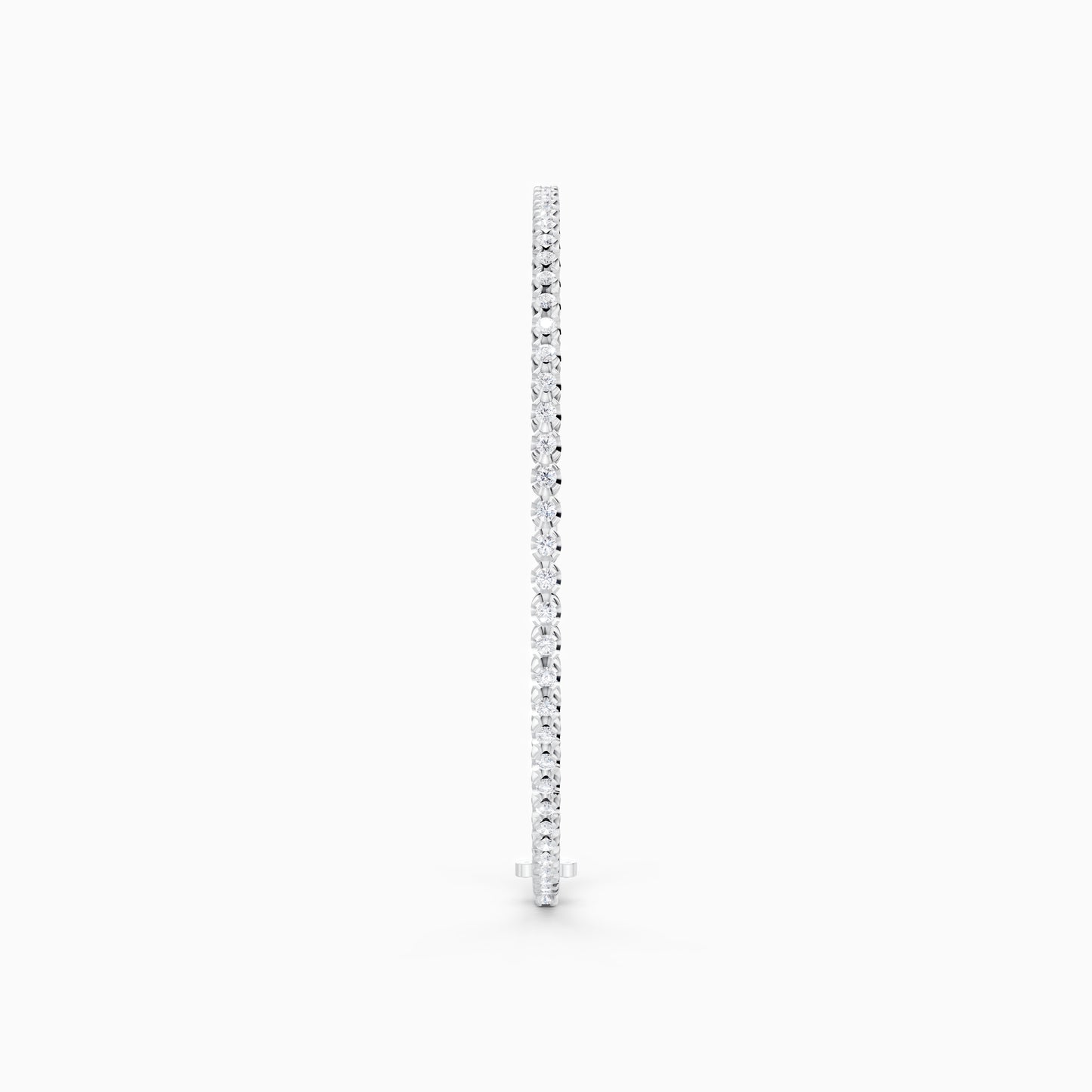 The Flower-Setting Round Eternity Bracelet