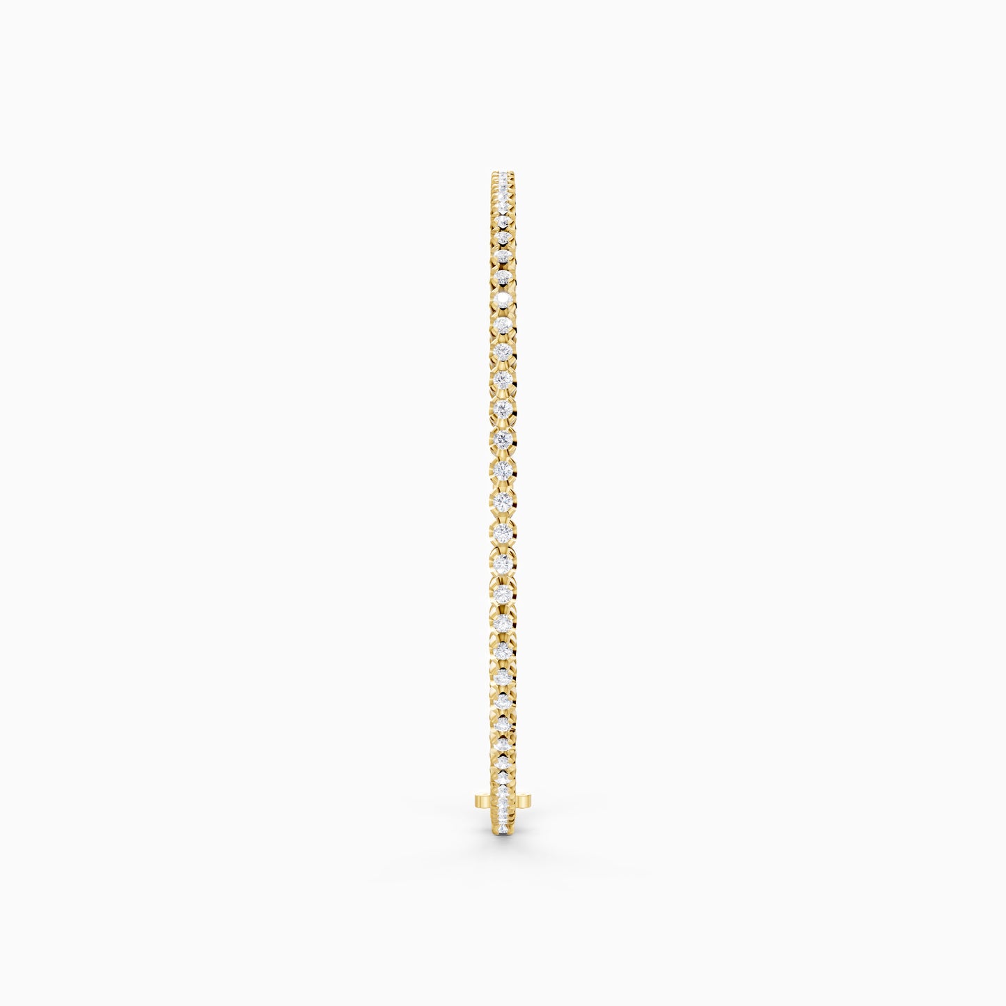 The Flower-Setting Round Eternity Bracelet