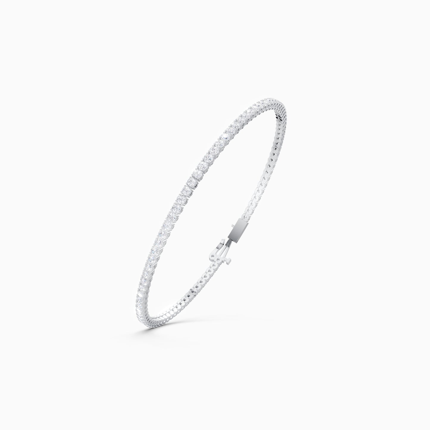 The Elite Round-Stone Tennis Bracelet