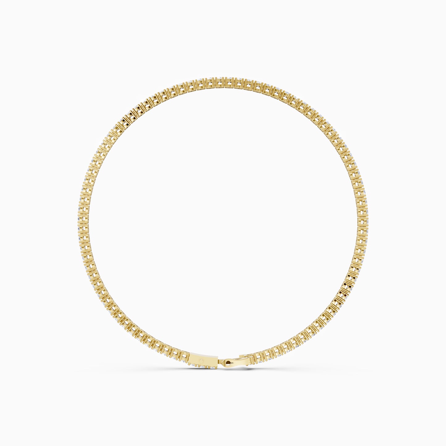 The Elite Round-Stone Tennis Bracelet