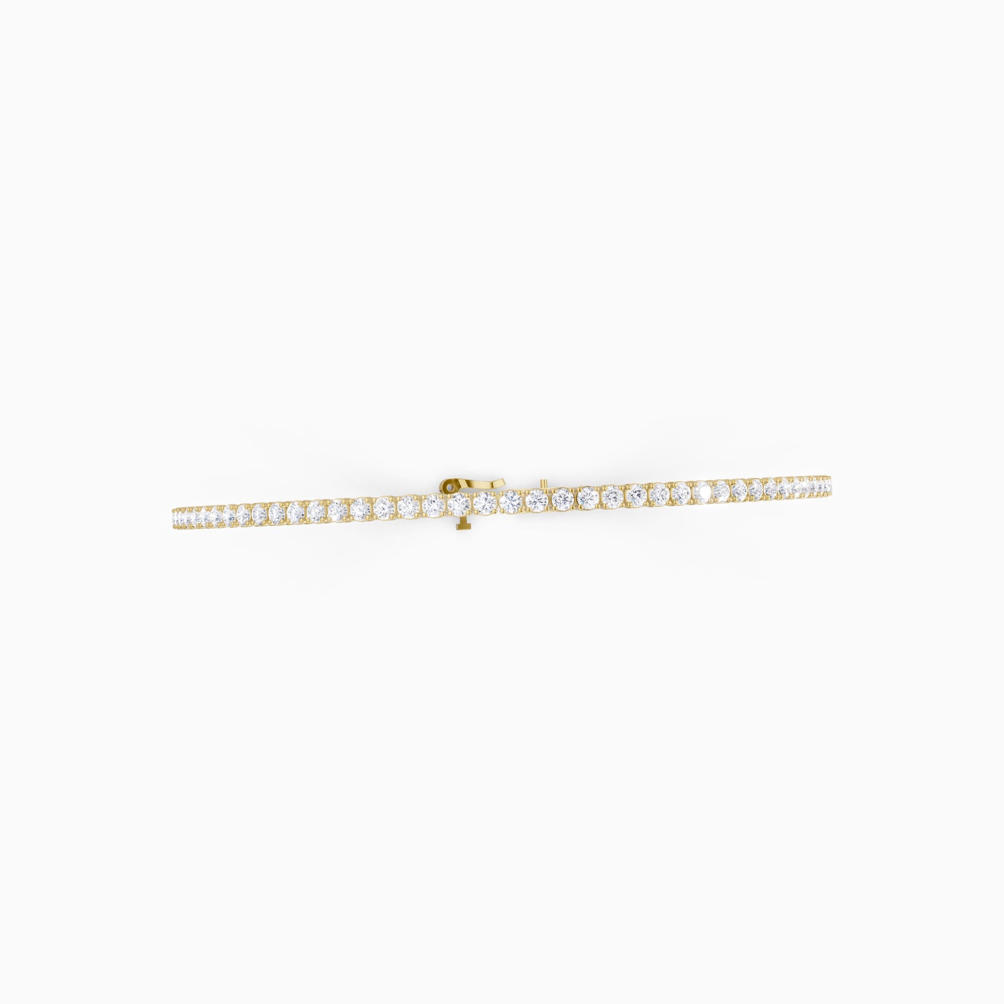 The Elite Round-Stone Tennis Bracelet