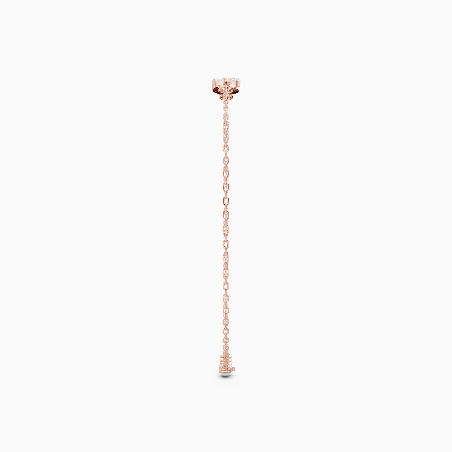 The Delicate Endless Loop Diamond Link